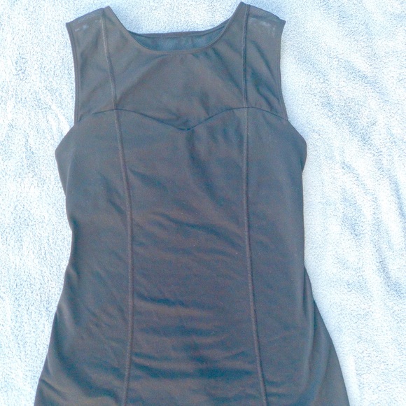 lululemon Mesh Tank Black Size 6 - Picture 3 of 6